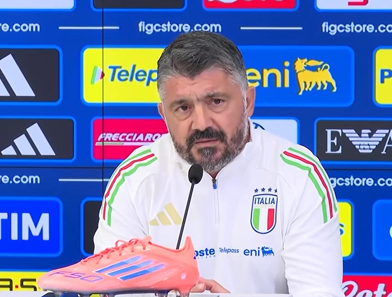 Italia, Gattuso: ”L’Italia ha giocato, la Moldavia non ha mai tirato in porta! Vergognosi i cori dei tifosi”
